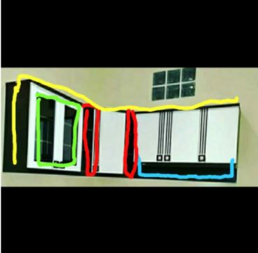 Rak Piring / Lemari Gantung / Kitchenset Atas 2
